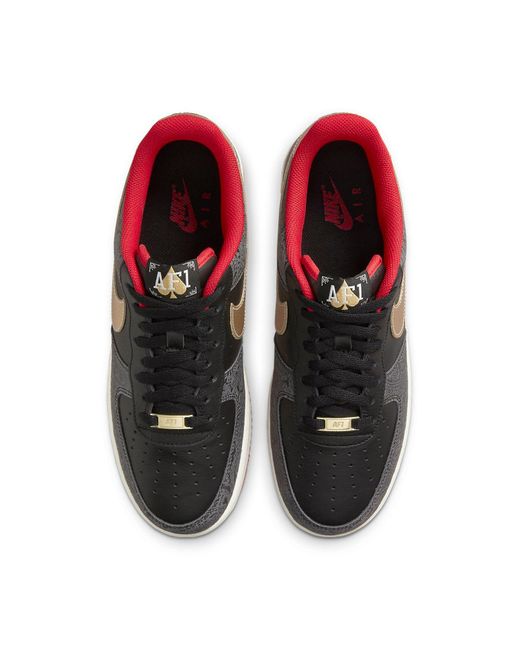 Nike Red Air Force 1 '07 Lx 'Spades' for men