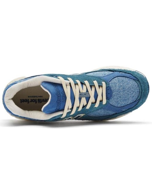 New Balance Blue Levi's X 990V3 Made for men