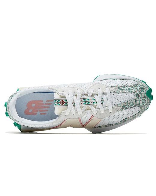 New Balance White Casablanca X 327 'Munsell' for men