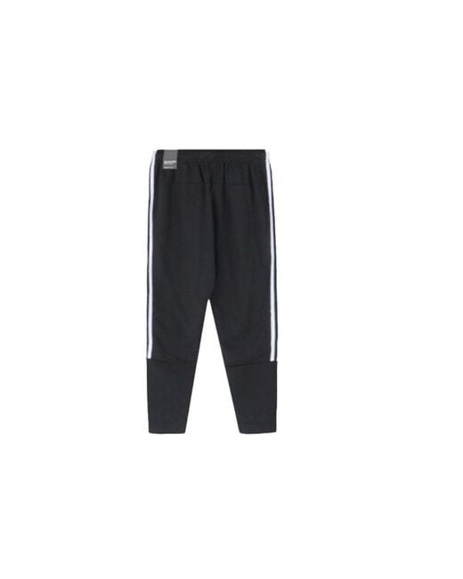 Adidas Black Stripe Printing Training Sports Long Pants for men