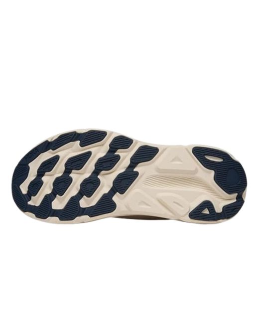 Hoka One One White Clifton 9 'Oat Milk Alabaster' for men