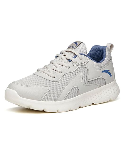 Anta White Running Series Sneakers 'Mist' for men