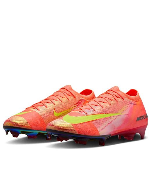 Nike Red Mercurial Vapor 16 Elite Se Fg 'Bright Mango' for men