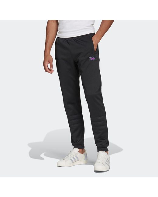Adidas Black Originals Sprt Track Pants for men