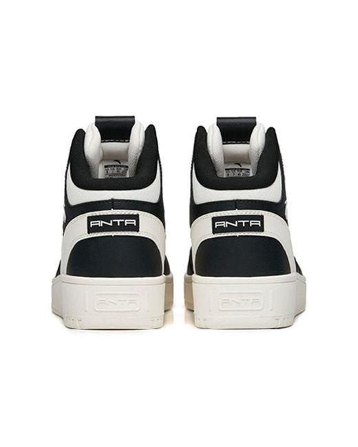 Anta Blue Skateboarding Series Sneakers High for men