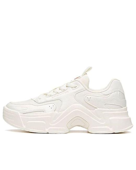 Anta White (Wmns) Life Series Sneakers 'Pure'