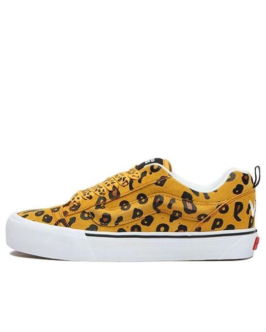 Vans Brown Imran Potato X Knu-Skool Vr3 Lx 'Leopard' for men