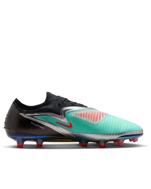 Nike Green Phantom 6 Low Elite Artificial-Grass Soccer Cleats for men