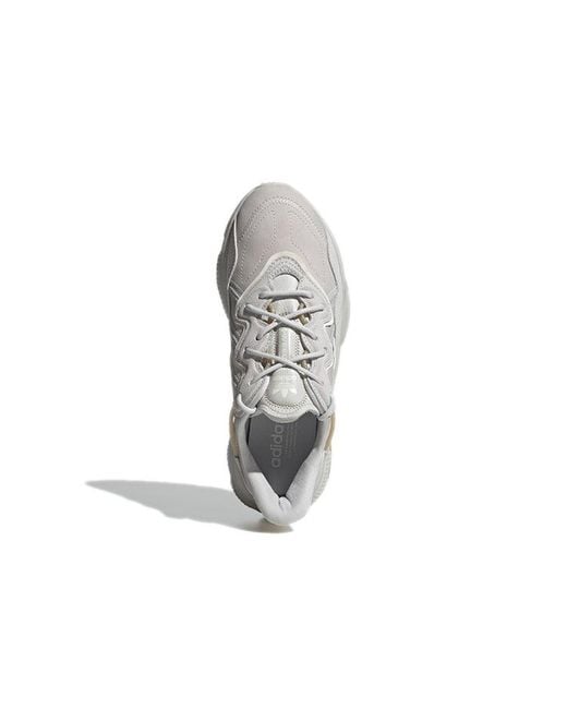 Adidas Gray Originals Ozweego Running Shoes for men
