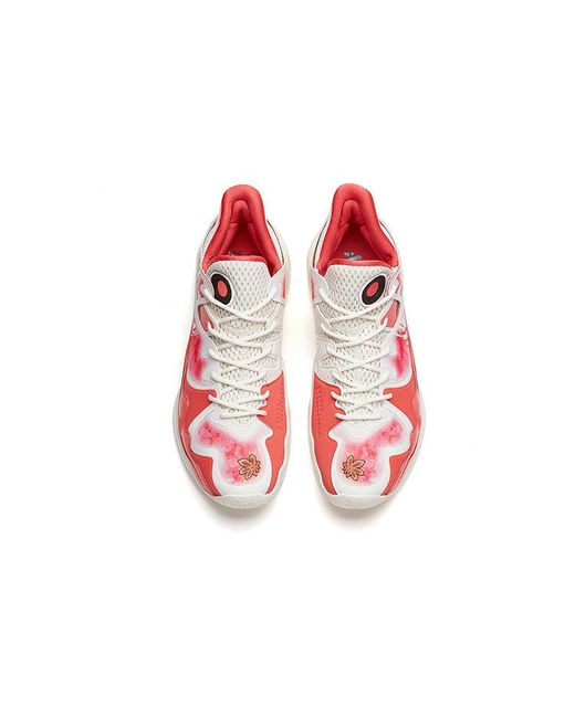 Anta Pink Shock Wave 4 'Crayfish' for men