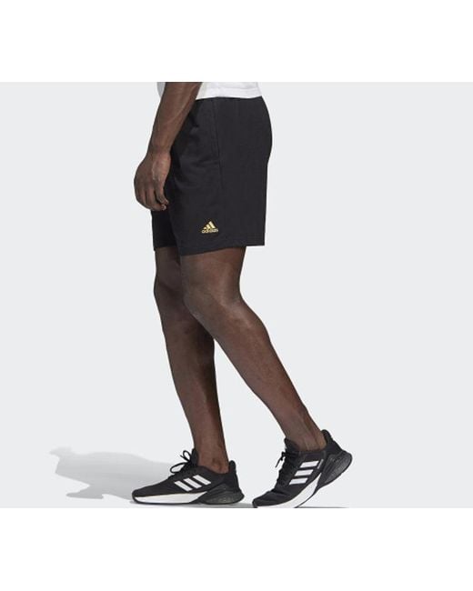 Adidas Black Ubu Short Casual Shorts for men