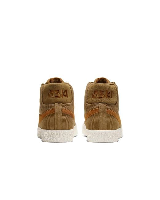 Nike Brown Oski X Blazer Mid Sb Label' for men