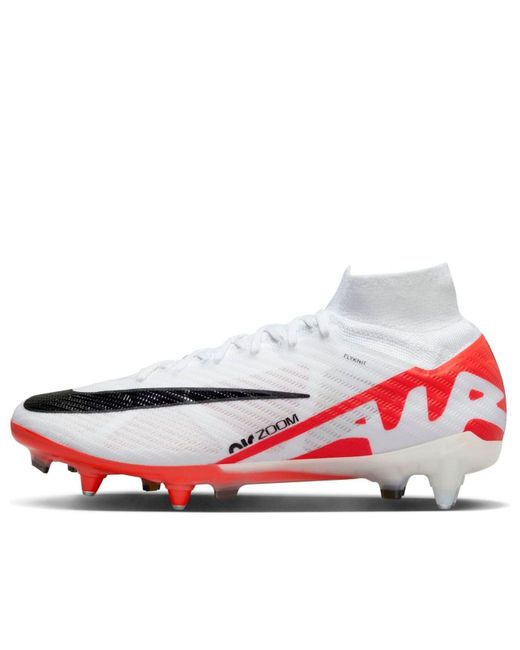 Nike Zoom Mercurial Superfly 9 Elite Sg Pro Ac in Red for Men | Lyst