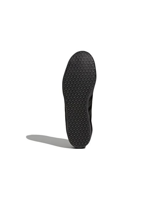 Adidas Black Gazelle Shoes 'Core' for men