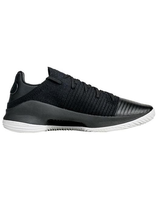 Under Armour Black Curry 4 Low for men