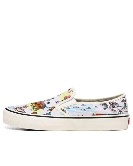 Vans White Kide Slip-On Surf for men