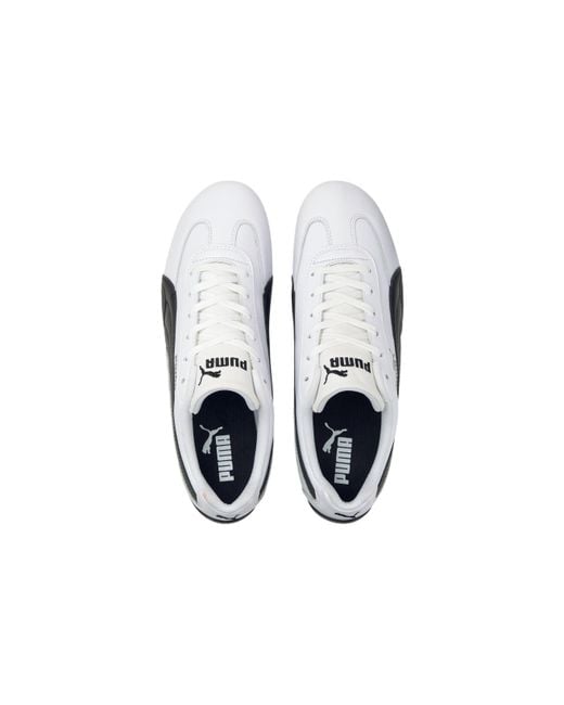 PUMA White Speedcat Shield Leather for men
