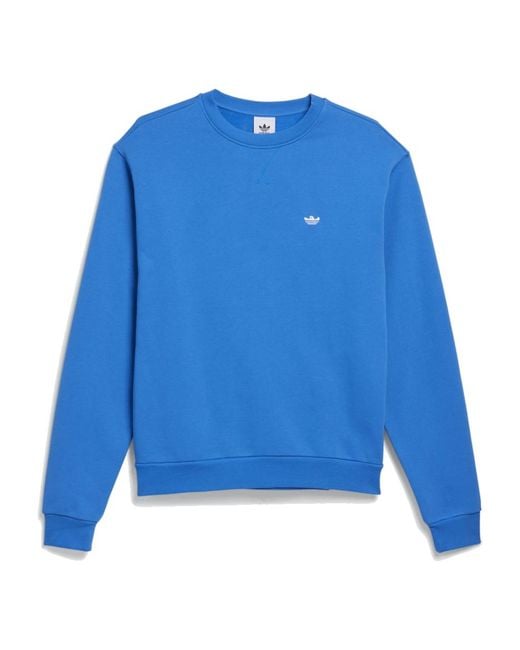 Adidas Blue Heavyweight Shmoofoil Crewneck Sweatshirt Bird' for men
