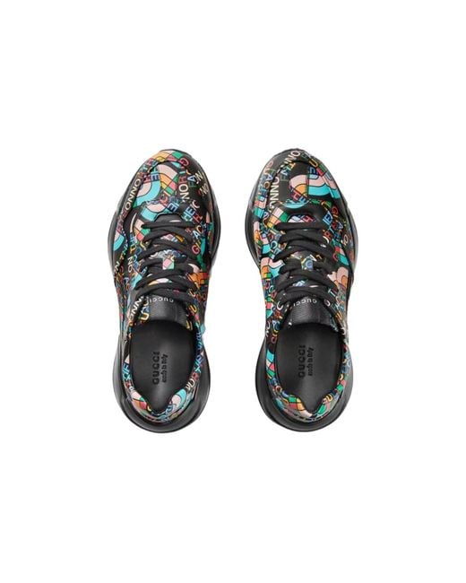 Gucci Black (Wmns) Rhyton The North Face'