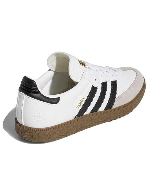 Adidas White Samba Og Spikeless Golf Le Gum' for men