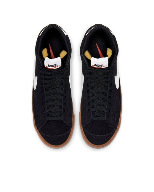 Nike Black (Wmns) Blazer Mid '77 Suede Gum'