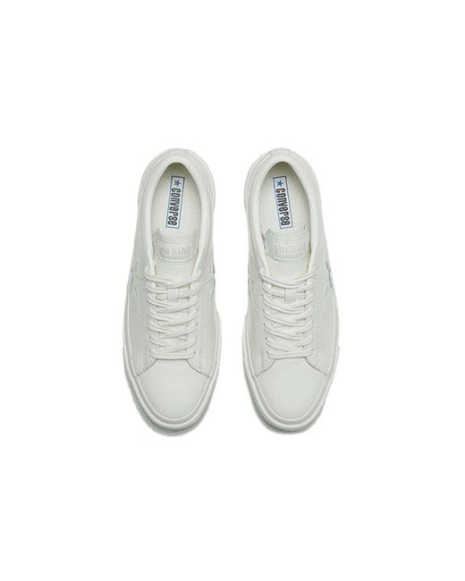 Converse White One Star Ox 'Egret' for men