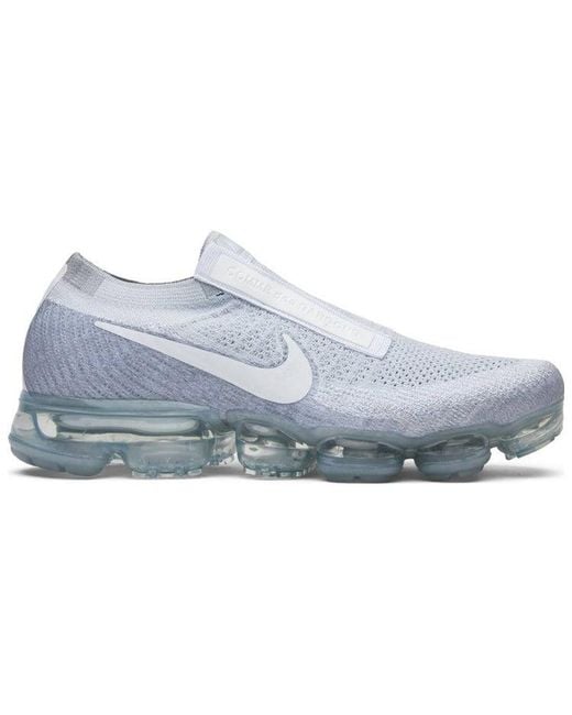 Nike Gray X Comme Des Garcons Air Vapormax 'Pure Platinum' for men