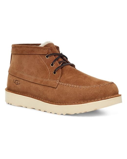 Ugg Brown Campout Chukka Short Boots for men