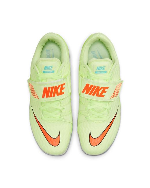 Nike Green High Jump Elite 'Barely Volt Hyper' for men