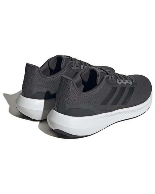 Adidas Black Runfalcon 3.0 Tr Wide Carbon' for men