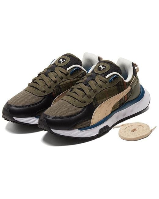 PUMA Brown Wild Rider Flannel for men