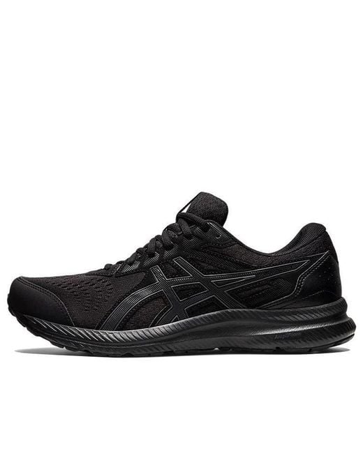 Asics Black Gel-Contend 8 4E Wide Carrier' for men