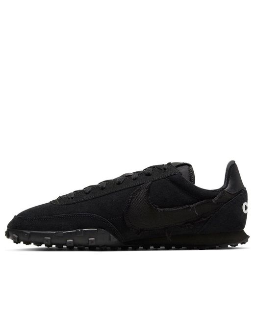 Nike Black Comme Des Garcons X Waffle Racer for men