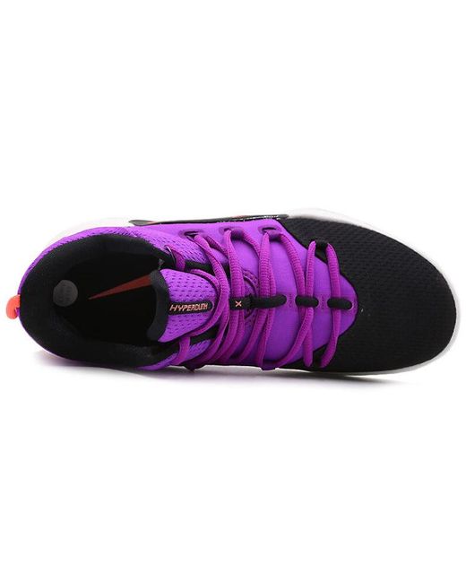 Nike Purple Hyperdunk X Low Ep for men