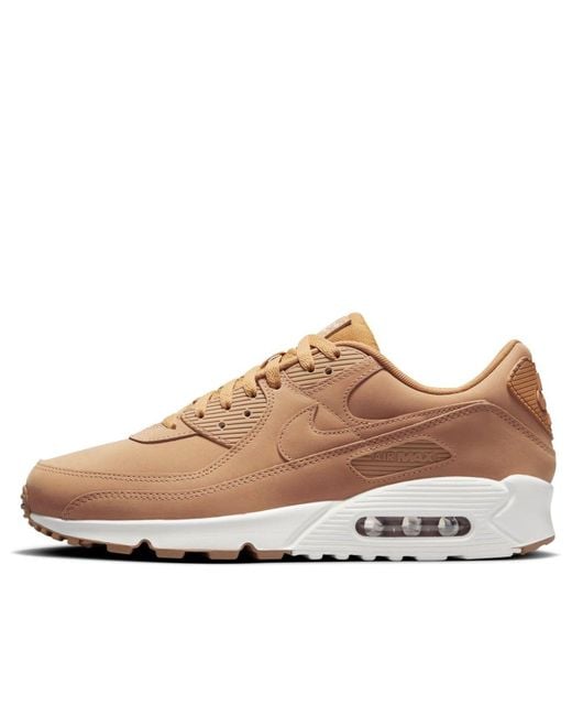 Nike Brown Air Max 90 Premium 'Flax Sail' for men