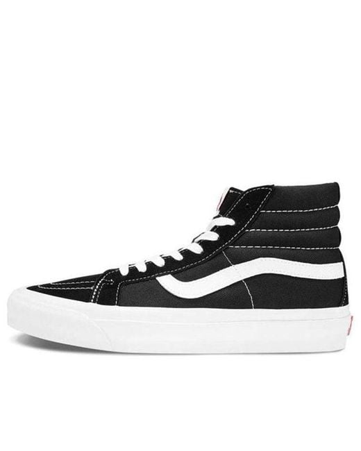 Vans Black Og Sk8-Hi Lx for men