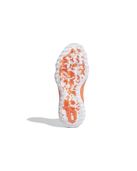 Adidas Orange Dame 6 'Solar' for men
