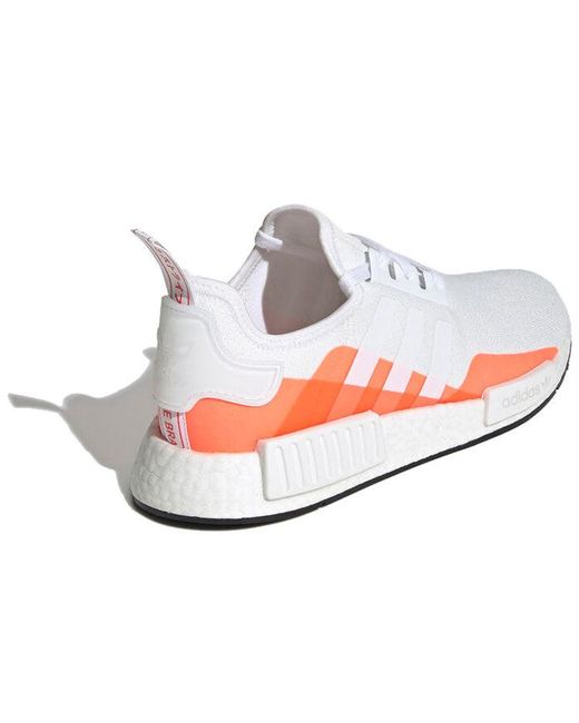 Adidas White Nmd_R1 Solar' for men