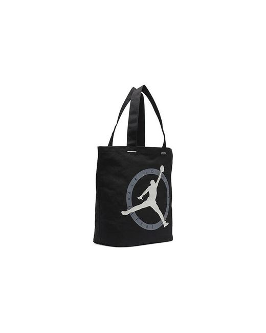 Nike Black Graphic Tote Bag for men
