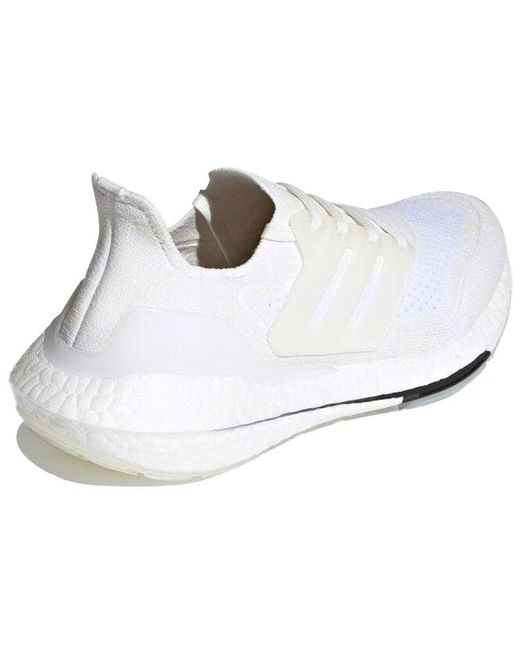 Adidas White (Wmns) Ultraboost 21 Primeblue 'Non Dyed'