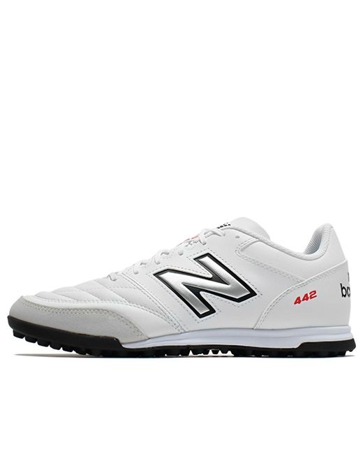 New Balance White 442 Team Tf Shoes for men