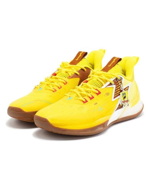 361 Degrees Yellow Big3 4.0 Quick Pro 'Spongebob' for men