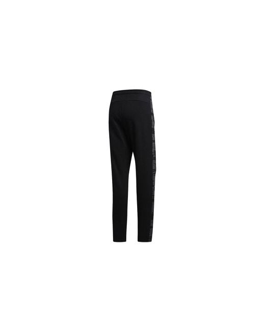 Adidas Black M Ess Aop Pnt Running, Casual, Loose, Straight, Sports Pants for men