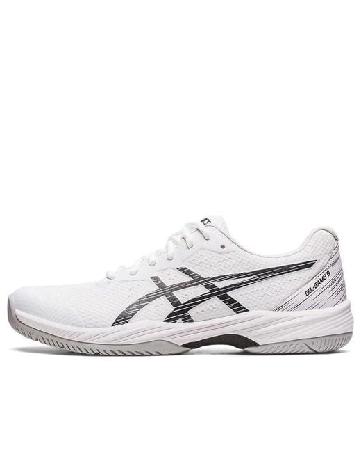 Asics White Gel-Game 9 for men
