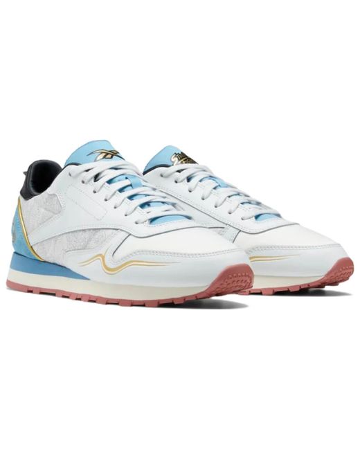 Reebok Blue Street Fighter X Classic Leather 'Chun Li' for men