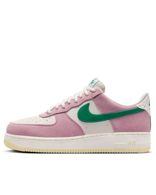 Nike Pink Air Force 1 '07 Lv8 'Medium Soft Malachite' for men