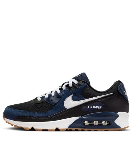 Nike Blue Air Max 90 Shoes for men