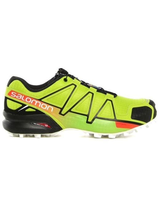 Salomon Green Speedcross 4 Lime for men