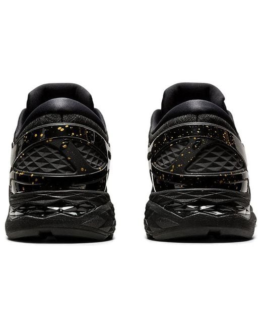 Asics Black Metarun Gunmetal' for men