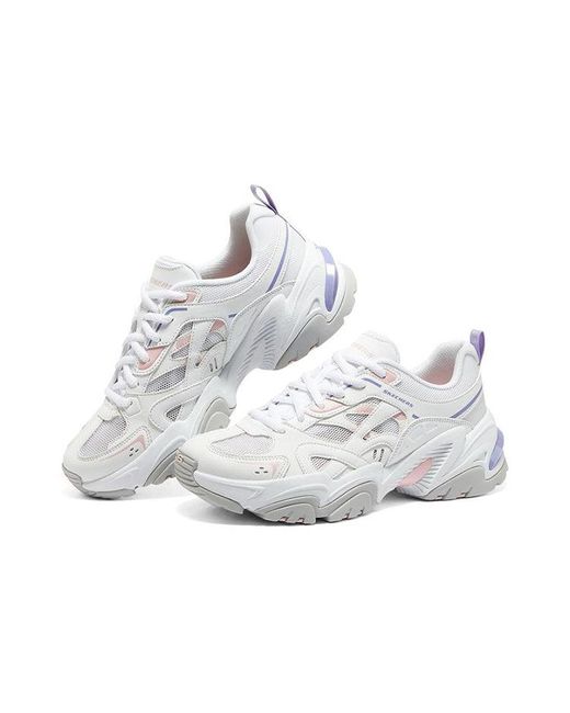 Skechers White (Wmns) Stamina V2